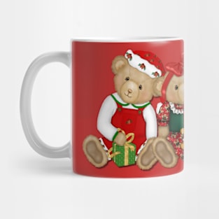 Teddy Bears Beary Merry Christmas Mug